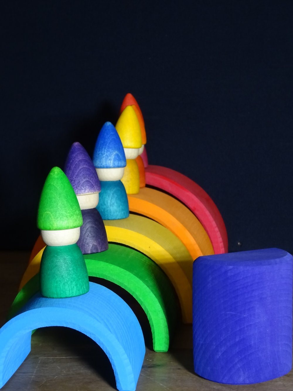 Regenbogen und Rainbow Tomtens
