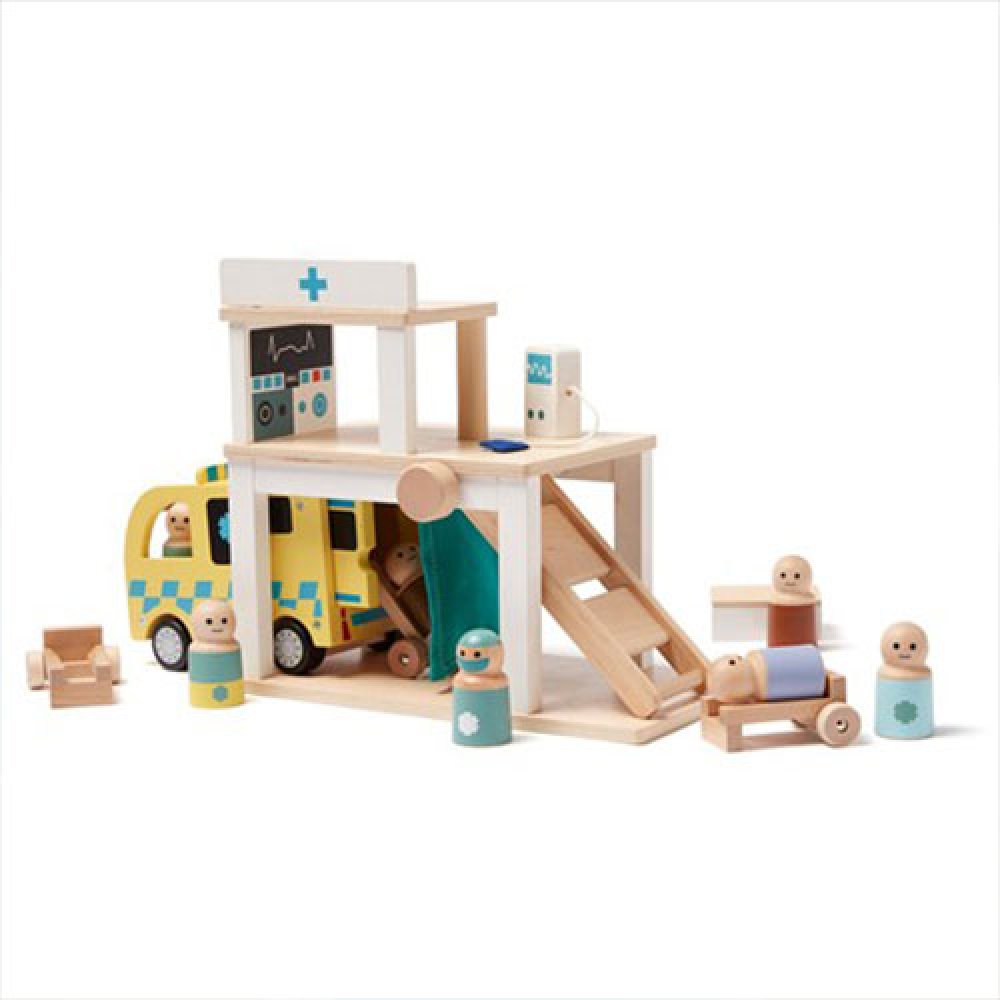 Kids Concept Krankenhaus und Krankenwagen